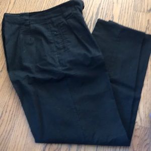 4/$20 Pleated black point of view slacks